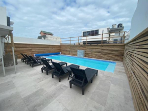 Alberca, excelente ubicación playa Vicente fox